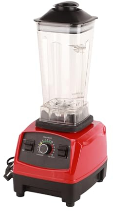 Licuadora De Encimera Roja Completamente Automática, Taza Transparente, Licuadora De Batidos, Extractor De Nutrientes, Cuchillas Incisivas Para Cocina, Enchufe Europeo De 220V