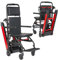 Treppensteiger Rollstuhl Für Erwachsene,Treppenkarre,Treppensteiger,Rollator Faltbar Und Leicht Mit Sitz,Treppensteiger,Treppenlift,Sichere Belastung 165 Kg/373 Lbs A