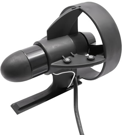 vinnyooc 12V 288W Underwater Thruster Electric Propeller Propulsion Outboard Propeller Brushed Motor Speed 2.48-3.11 Mph Maximum Thrust 1102.31 lbs With Battery Bag For Paddleboard Fishing Board Surfb