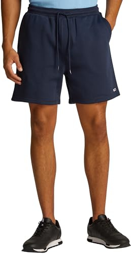 Tommy Jeans Tjm S Flag Beach Short Ext, Pantaloncini Sportivi Uomo, Blu (Dark Night Navy), S