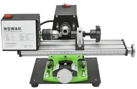 Mini tornio for legno da 1200 W lavorazione del legno in miniatura Buddha perla tornio for legno trapano utensile rotante 220 V