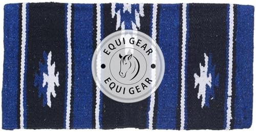 EQUIEMPRESS Sattelunterlage Western Ranch/Westernsatteldecke aus Neuseelandwolle, Top Wool Pad Sensor Flex (Anpassung möglich) A-340 (34 x 36)