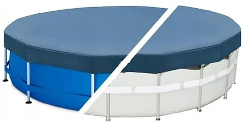 Swimmingpool Plane Poolabdeckplane Abdeckplane Poolplane Rund Frame ∅ 366 cm
