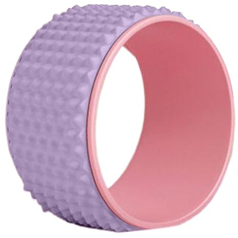 Ruota Yoga Rullo Stretching E Massaggio Profondo Per Flessibilità | Rullo Allenamento Schiena Attrezzo Per Principianti Home Gym Workout Outdoor Equilibrio Flessibilità Pilates