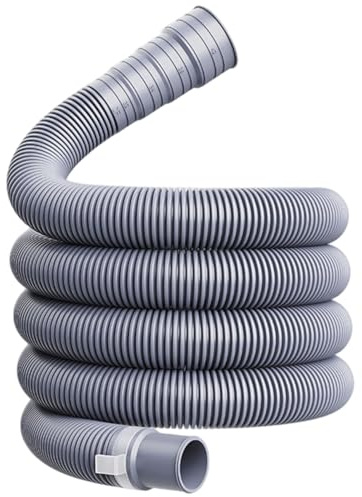 Lawnrden Tuyau de vidange pour Camping-Car, Tuyau de vidange pour Camping-Car 16 Pieds avec Adaptateur réglable 28 à 42 mm et Pince étanche pour remorque - |.Égout