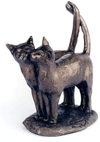 Frith Sculptures Escultura de Gato de Bronce de Paul Jenkins