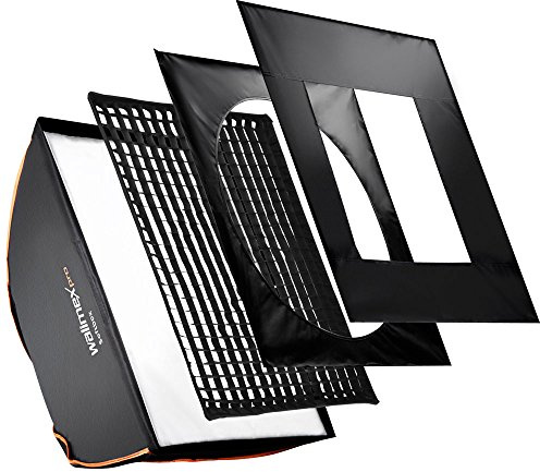 Walimex Pro Softbox PLUS Orange Line 80x120 cm für Aurora/Bowens