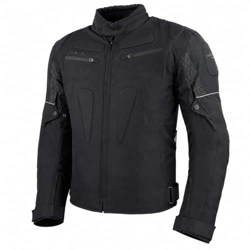 ROLEFF RACEWEAR Motorradjacke Riga RO 301, schwarz, XXXL, 3017