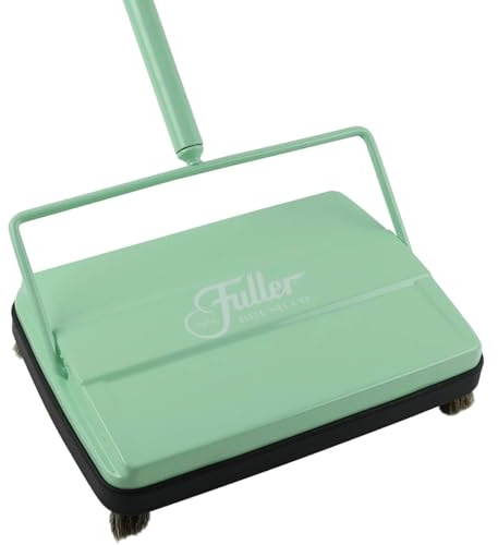 Fuller Brush 17029 Elektrostatischer Teppich- und Bodenkehrer, 22,9 cm Reinigungsweg, leicht, ideal für Krümel, funktioniert auf Teppichen und harten Böden, Frische Minze