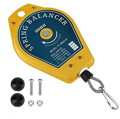 Portautensile a bilanciere componenti elettronici altri componenti elettronici a molla retrattile Appeso ES620 per linea di assemblaggio nero (0.5-1.5 kg)
