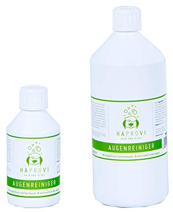 HAPROVI Augenreiniger für Hunde und Katzen mit Augentrost (Euphrasia) 1 Liter