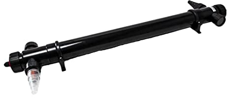 AquaOne UVC Klärer CUV 172 I Wasserklärer mit 2x36 Watt UV Lampen I UVC-Teichklärer I klares Wasser im Teich I Algenvernichter für Gartenteich Pool Aquarium