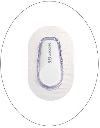 Maylove Toppe adesive per Dexcom G6, 25Pack impermeabili, Sensore pretagliato Premium trasparente overpatch 10 giorni di permanenza