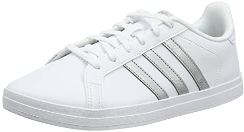 adidas Damen Courtpoint Tennisschuhe, Ftwbla Plamet Gripal, 39 1/3 EU