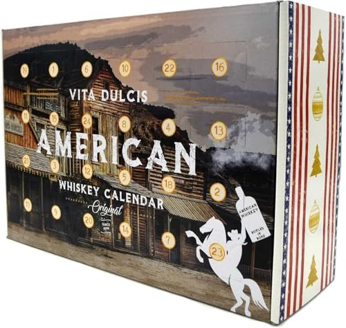 Whisky Adventskalender USA Edition 2025 - Vita Dulcis - 24x0,02l