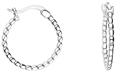 SOFIA MILANI - Damen Ohrringe 925 Silber - Kugel Creole - E1574