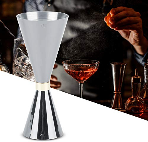 Uadme Bar Jigger,30ml 60ml Jigger De Acero Inoxidable Forma De Cono Bebida Vino Taza Medidora Bar Accesorios Herramienta