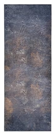 Mazovia Teppich Küche 80x300cm Anthrazit Grau Abstrakt Stilvoll rutschfest | Teppich für Wohnzimmer Schlafzimmer Esszimmer Büro Maschinenwaschbar Wetterfest Pflegeleicht Tierfreundlich Kurzflor Modern