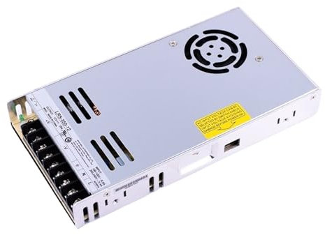 ZEEGII Fuente de alimentación conmutada Fuente de alimentación LRS 350W 12V LRS-350-12 Salida única 350W 12V 29A Fuente de alimentación conmutada 12V 29A Adaptador AC DC