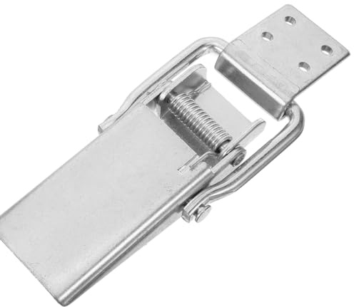iplusmile Gancio di Bloccaggio per Rimorchio in Acciaio Inossidabile 7,09 x 2,76 x 0,79 Pollici – Sicuro Contro Movimenti Indesiderati Durante Il Trasporto – per Camion, Rimorchi e Container