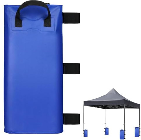 Baldachin-Gewichte | Markisenbeingewichte | Tragbarer Wassersack für Pop-Up-Vordächer, Outdoor-Unterschlupfschirm, Pavillon-Gewichte, robuste Beingewichte