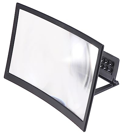 CANIGHT 1 Stück 12 Zoll Faltbarer Handy-bildschirmlupe Handy-bildschirmverstärker Handyhalterung Stabile Handyhalter