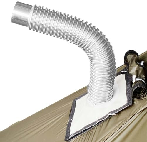 Tubo flexible para estufa de pellets, tubo de estufa de leña, estufa de