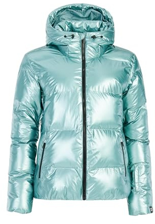 Protest PRTFenja - Chaqueta de esquí y snowboard para mujer, Azul glacial, M
