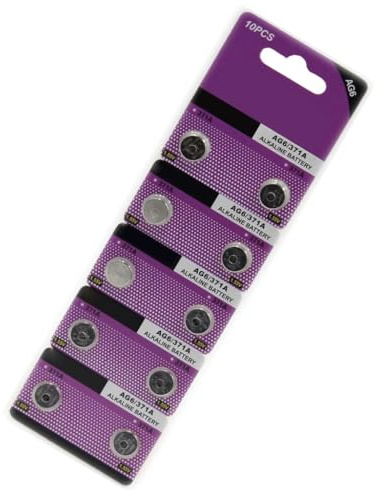 Piles bouton AG6/920/371 longue durée pour appareil électronique