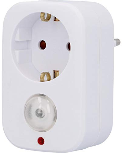 UNITEC Zwischenstecker mit Dämmerungssensor, 230V, 50Hz