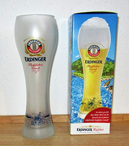 Erdinger Gaudi Verre à bière Blanche/satinée/Blanc