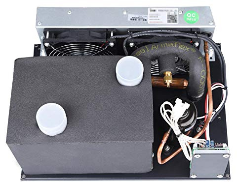 Climatiseur DC 12 volts Climatiseur micro de CC, réfrigérant de CC 12V 450W R134A, climatiseur puissant for la voiture, système de refroidissement de climatiseur Pour distributeur d'eau de refroidisse