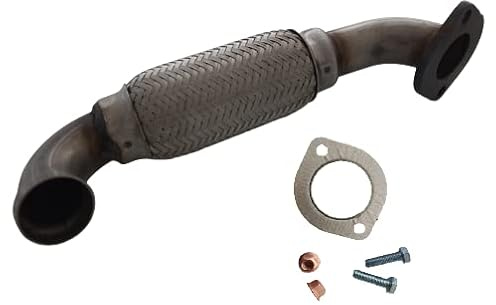 Flexrohr Flexstück Reparaturrohr für/an Schalldämpfer passend für Smart ForTwo 451 Cabrio Coupe 1.0 Euro 5B mit Dichtung