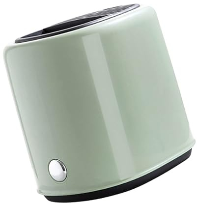 Kitchen Utensil Holder, 2 in 1 Knife Utensil Holder Large Capacity Countertop Utensil Organizer Easy to Clean Cooking Utensil Holder Chopstick Storage Container for Kitchen (Green)