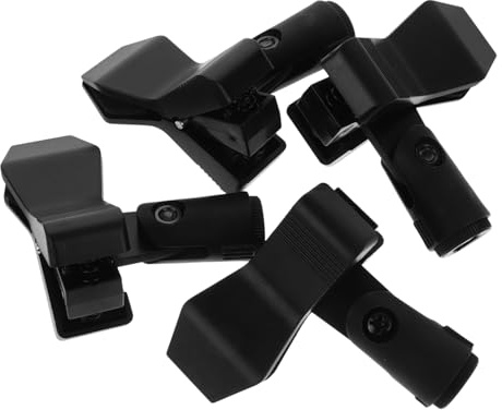 SHOWERORO 4stücke Mikrofonclip Mikrofonständerclip Mikrofonhalterclip Mikrofonklemme Für Ständer Und Handmikrofone Aus Installieren