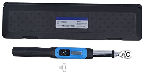 TOOLSGO Clé de torsion numérique 60 N·m, réglable avec précision, 3 modèles de mesure, outils manuels en acier inoxydable de 3/8 po pour l'entretien et la réparation