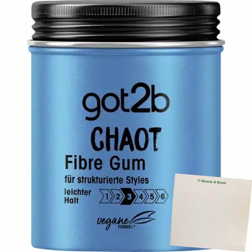 usy Bundle für got2b Fibre Gum Chaot (100ml Dose) + usy Block