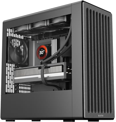 HAVN BF 360 PC-Gehäuse, Midi-Tower, Tempered Glass - schwarz