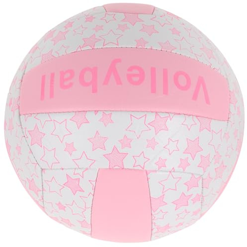SMASOLO Pallavolo Indoor Soft Taglia 5 Pallone Morbido per Allenamento Scuole Medie Attrezzatura Sportiva Gonfiabile Visibilità Alta per Esame Ammissione