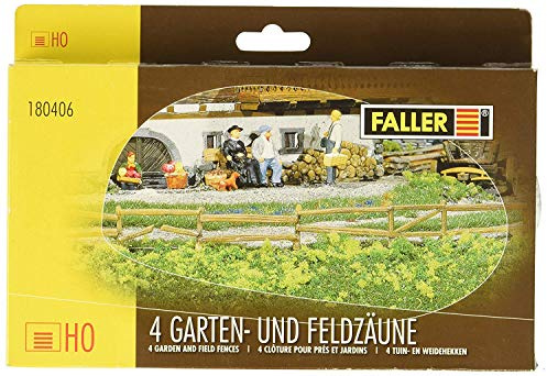 Faller - F180406 - Modélisme - Clôtures Près + Jardin