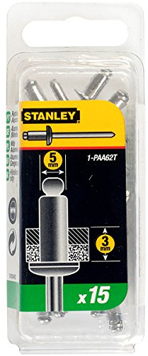 Stanley 1-PAA62T - Remaches de aluminio