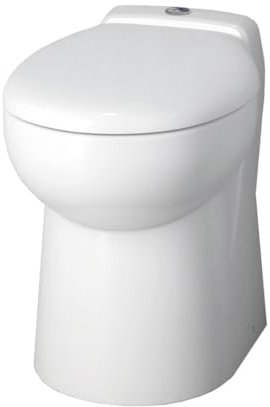 Cuvette à broyeur intégré luxe - Couleur: BLANC