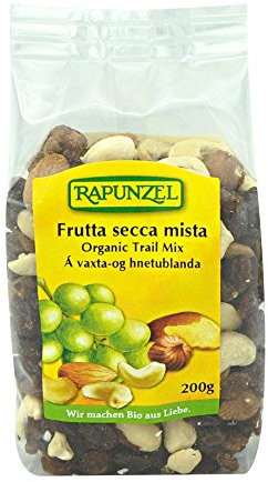 Rapunzel, Misto frutta secca bio, 200g