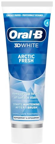 Oral-B 3D White Arctic Fresh Toothpaste 75ml