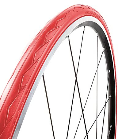 Cubierta 100% Antipinchazos 700x28c (28-622) | Tannus Airless Tire Semi Slick | Neumático Sólido para Bici Carretera (1 Unidad) (Regular (6,5 BAR/95 PSI), Volcano)
