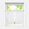 HeichkelL Scheibengardinen 2er Set Bistrogardine Voile Transparent Paarig Kurzstores Einfarbige Fensterschals Küche Vorhang Weiß BxH 66x61 cm*2