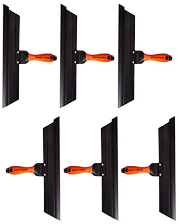 Kraft Tool Co. GG244 18 in. Squeegee Trowel, 6-Pack
