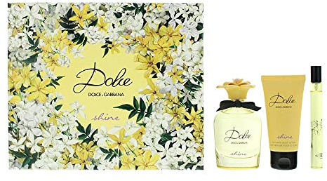 Dolce & Gabbana Shine 3-teiliges Eau de Parfum 75 ml + Bodylotion 50 ml + Eau de Parfum 10 ml