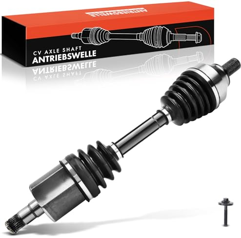 Frankberg Antriebswelle Achswelle AT Vorderachse Links 36000550 | Ohne ABS-ring; Kompatibel mit C30 533, V50 545, S40 II 544, C70 II Cabriolet 542