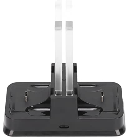 Laddstation för Pro/Joy-styrenhet för Lite/OLED-kontroller för X-kontroller med typ C-laddningskabel med indikatorlampa, svart